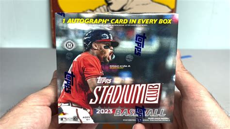 Topps Stadium Club Compact Box New Release Youtube