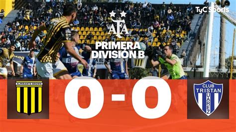 Almirante Brown 0 Vs Tristán Suárez 0 Fecha 4 Primera División B