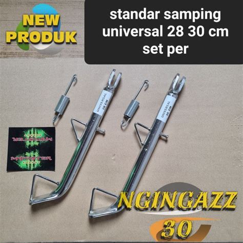 Jagrak Jagang Standar Standart Samping Chrome Universal Ninja Cb Gl