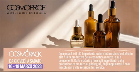 Cosmopack 2023 Levento Della Filiera Cosmetica InfoPackaging