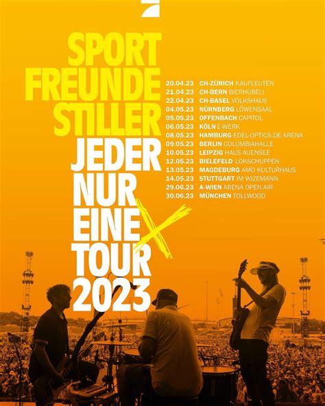 Sportfreunde Stiller Posts Wir Gehen Wieder Auf Tour Weitere