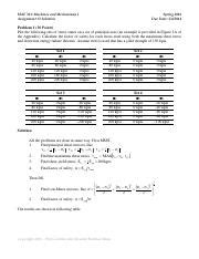 Assignment Solution Spring Mae Machines And Mechanisms