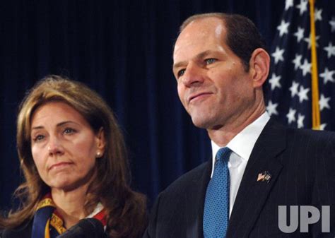 Photo Governor Eliot Spitzer Resigns From Office At A Press Conference In New York