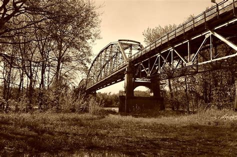 The Abandoned Bridge Photograph by Stacie Siemsen - Fine Art America