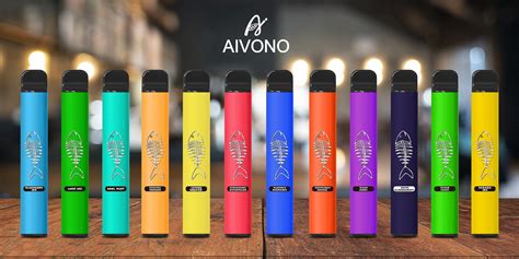 Original Aivono Aim Fishbone Puffs Disposable Vape Pen