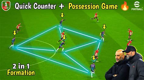 Quick Counter Possession Game In 1 Formation 🫣🔥 My New 4 2 2 2 Is Op