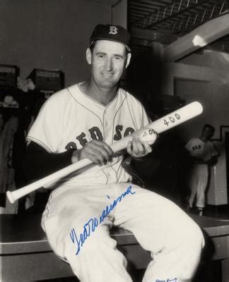 Ted Williams Signed Photograph Rr Auction