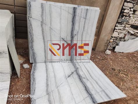 Slab Makrana Dungri White Marble Flooring Thickness Mm At Rs