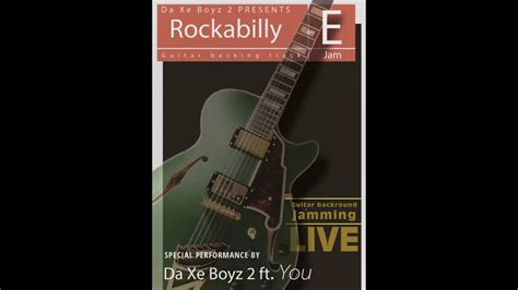 Rockabilly Guitar Backing Track E Youtube