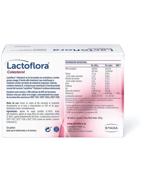 Comprar Lactoflora Colesterol Sobres Farmacia Angulo