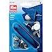 Prym 622240 Nähfrei Jeans Knöpfe glatt Messing 17 mm silberfarbig