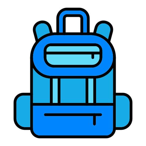 Backpack Generic Color Lineal Color Icon