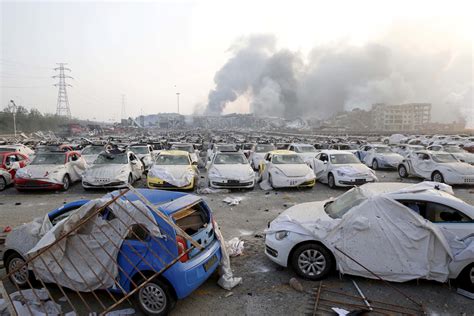 Photos Of The Aftermath Of The Massive Explosion In Tianjin China The Atlantic