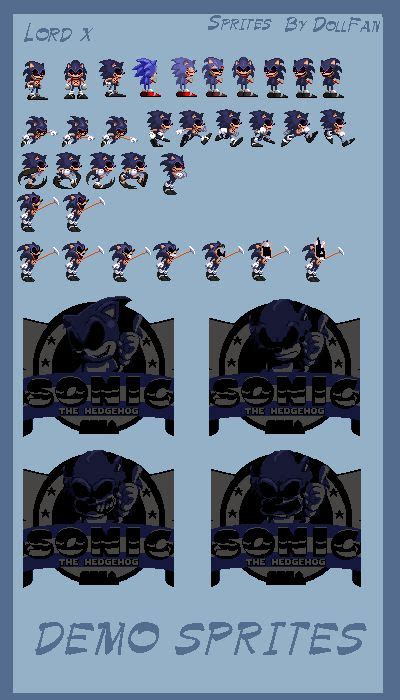 Lord X Sprites Sonicexe Pc Port By Evgeniimurin On Deviantart In 2022