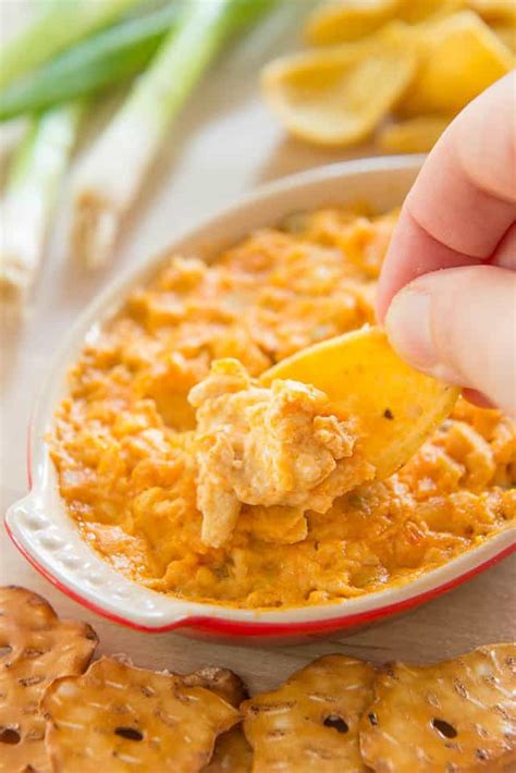 Buffalo Chicken Dip Recipe - Fifteen Spatulas