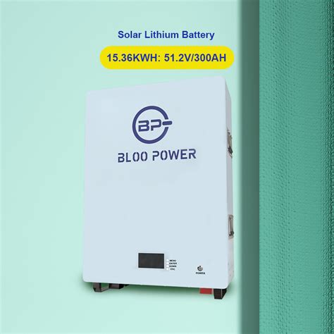 Bloopower Kwh Kw Kw Kwh Li Ion For Inverter Li Polymer Liion