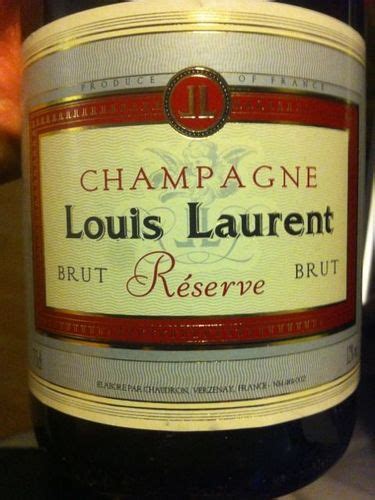 2012 Chaudron Louis Laurent Réserve Brut Champagne Grand Cru Verzenay