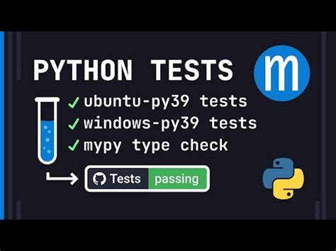 Automated Testing In Python With Pytest Tox And Github Actions Youtube