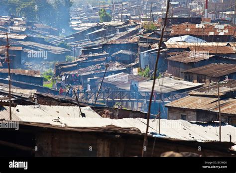 Mathare Slums Nairobi Kenya Stock Photo Alamy