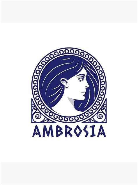 "Ambrosia Greek god mythology " Poster by sreckov-desig | Redbubble