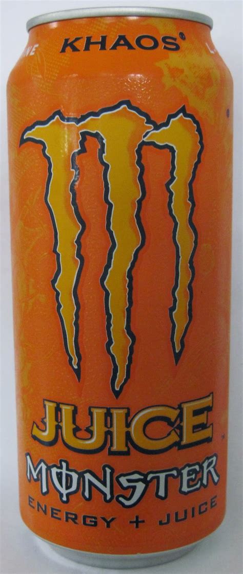 Caffeine King: Monster Khaos Energy Juice Review