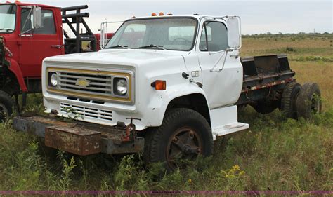 1985 Chevrolet C70 Truck Cab And Chassis In Gridley Ks Item A2842 Sold Purple Wave