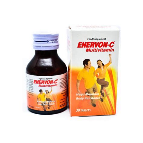 Enervon C 30 Tablet Manfaat Dosis Dan Efek Samping