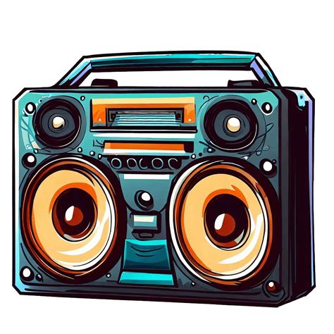 Boombox Clipart Transparent Background ClipartLib