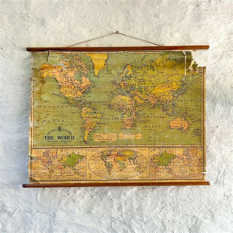 1950s World Map