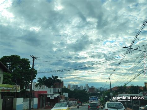 Dia Amanhece Nublado E Previsão Indica Chuva Em Mato Grosso Do Sul