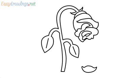 Wilted Flower Drawing | Best Flower Site