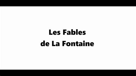 Le Gland Et La Citrouille Les Fables De Jean De La Fontaine YouTube