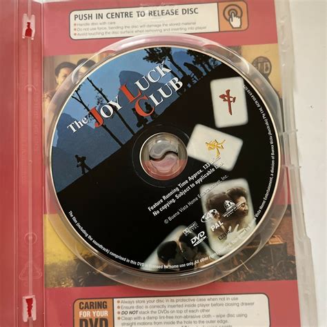 The Joy Luck Club Dvd 1993 Region 4 Retro Unit