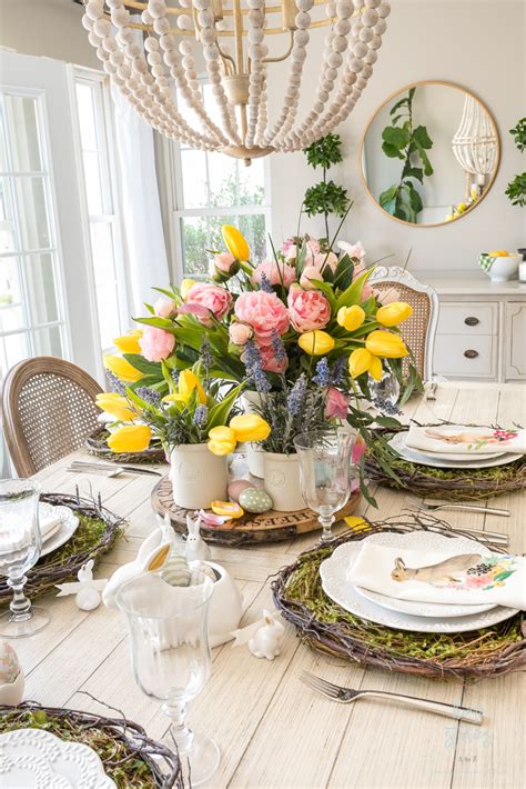 Easter Bunny Spring Table Setting Home Stories A To Z