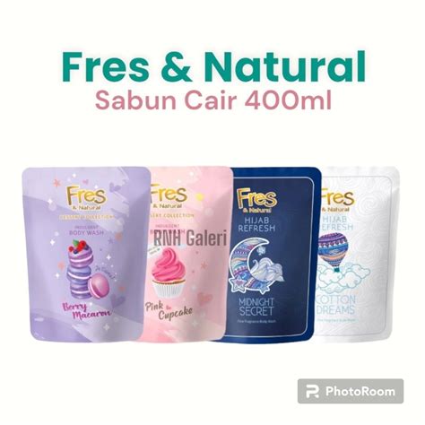 Jual Sabun Cair Fres Natural Ml Dessert Collection Body Wash