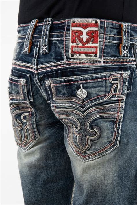 Rock Revival Remi J200 Straight Fit Jean La Raza Western Wear