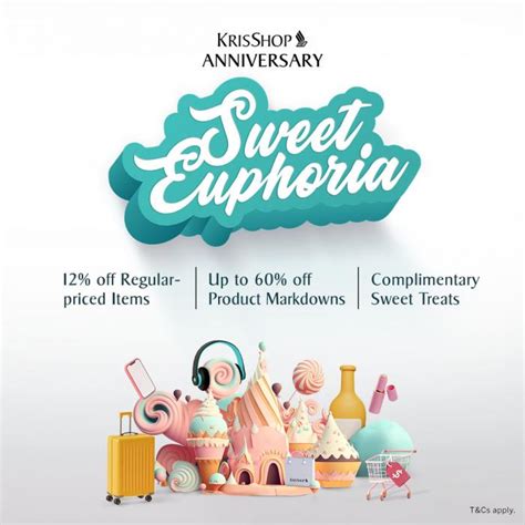 28 Aug 2023 Onward KrisShop Anniversary Sweet Euphoria SG