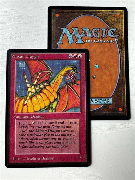 Shivan Dragon Beta Proxy Goddess