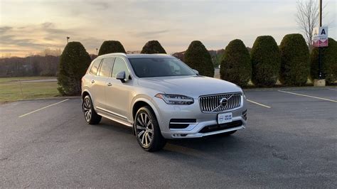 2021 Volvo Xc90 T6 Inscription Silver And Slate Walkaround With Heather Youtube