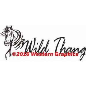 Wild Thang Strip – Style #624 – Western Graphics