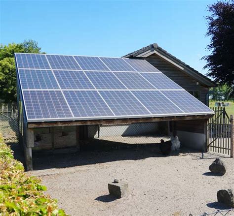 Hangar Photovoltaïque Clé En Main Pour Agriculteurs Colibri Solar