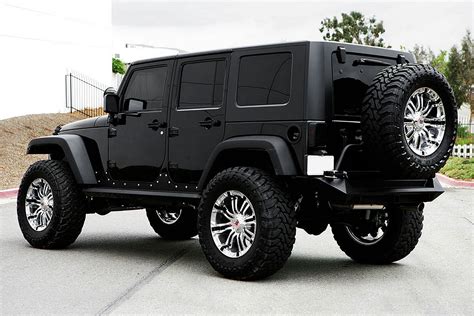 Stunning Black Jeep Wrangler Unlimited Modifications Photos Collections