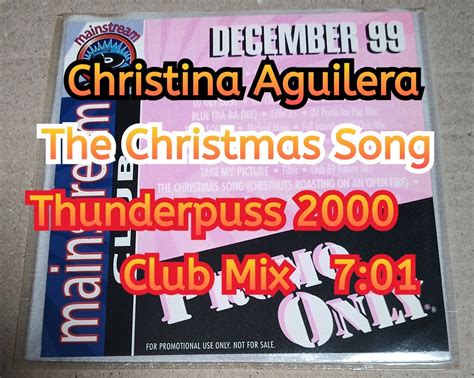 Yahoo オークション Christina Aguilera The Christmas Song Thunde