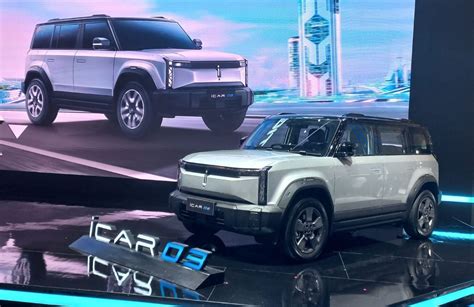 Chery Icar Melantai Di Giias Mobil Off Road Listrik Pertama Di