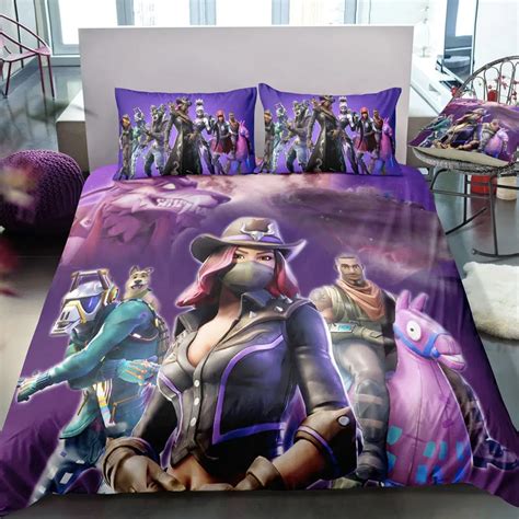 Parure De Lit Fortnite Violette Ma Parure