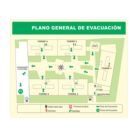 Plano Ruta De Evacuacionde La D Cada Consulta Esta Gu A