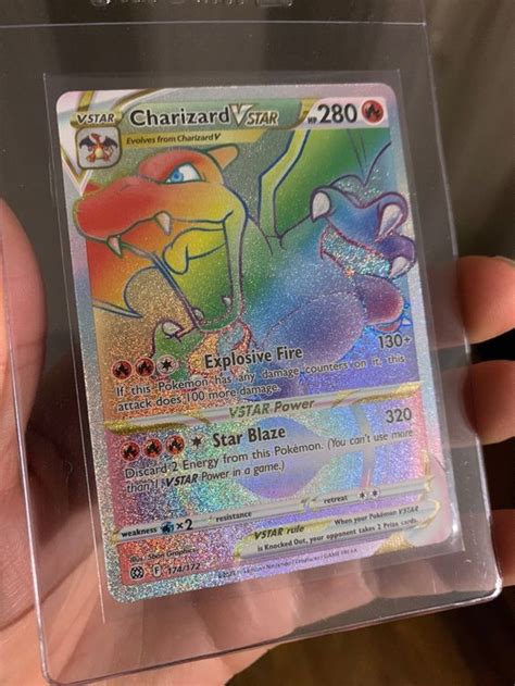 Charizard Vstar Rainbow Brilliant Stars Kaufen Auf Ricardo