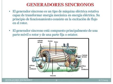 Mantenimiento De Generadores Sincronos Ppt