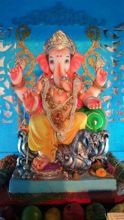 Ganpati Bappa Moriya Ganesha Hindu Hindu Art Hindu Deities