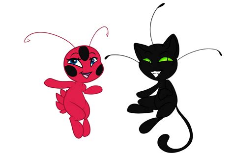 Tikki And Plagg By Carichimera On Deviantart